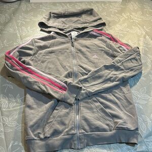 Ladies Adidas Zip Up Sweater.